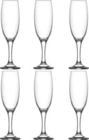 LAV Empire Champagne 220ml Pezsgős üveg pohár szett 6 darabos