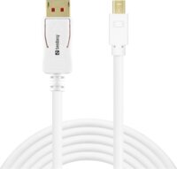 Sandberg 509-17 DisplayPort 1,4 apa - MiniDP 1.4 apa 2m - Fehér