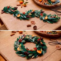 LEGO® Icons: 10340 - Karácsonyi Adventi koszorú 37cm