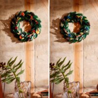 LEGO® Icons: 10340 - Karácsonyi Adventi koszorú 37cm