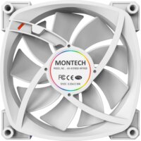 Montech AX120 PWM 120x120x25 ARGB LED Rendszerhűtő ventilátor 3db - Fehér