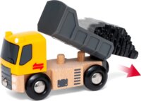 BRIO 33658 World Építkezés Munkagép Fa készlet - Sárga