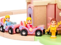 BRIO 33312 Disney hercegnők álomkastély Fa vasúti készlet - Rózsaszín