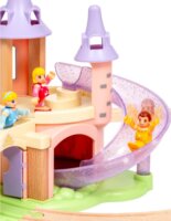 BRIO 33312 Disney hercegnők álomkastély Fa vasúti készlet - Rózsaszín