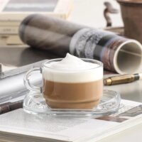 LAV Cozy Coffee 91ml Kávés üveg pohár szett 6 darabos