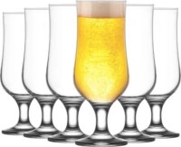 LAV Nevakar Beer 385ml Sörös üveg pohár szett 6 darabos