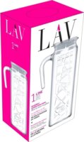LAV Line Jug Üveg kancsó 1.2L - Átlátszó
