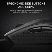 Corsair M55 Lightweight Vezetékes Gaming Egér - Fekete