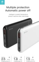 Devia ST354441 Smart Series Powerbank 10000mAh 22.5W (1.5-3A / 5-12V) - Fekete