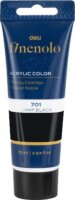 Deli Finenolo 701 Lamp Black Akrilfesték 75ml - Fekete