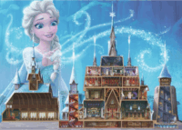 Ravensburger Disney Kastélyok - Elsa 1000 darabos puzzle