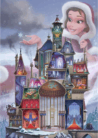 Ravensburger Disney Kastélyok - Belle 1000 darabos puzzle