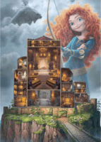 Ravensburger Disney Kastélyok - Merida 1000 darabos puzzle