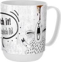 Iris Funny Műanyag gyerek Bögre 400ml - Többfajta mintás