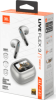 JBL Live Flex 3 Bluetooth Fülhallgató Headset - Ezüst
