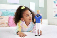 Mattel HRH25 Barbie Fashionista barátok - Szőke fiú baba - Western ruhában