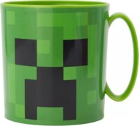 QX Toys Minecraft Műanyag mikrózható gyerek Bögre 350 ml - Mintás