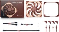 Noctua NF-A14x25 G2 LS-PWM 140mm Rendszerhűtő ventilátor - Barna