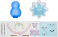 Rainbow High Winter Wonderland Bella Kék ruhás baba kiegészítőkkel