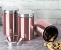 Berlinger Haus BH/6270 Fém ételtároló doboz 3 darabos készlet 1,7L - Pink