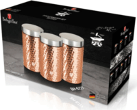 Berlinger Haus BH/6727 Fém ételtároló 3 darabos készlet 1,7L - Rózsaarany