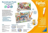 Ravensburger Kis felfedezők: Tűzoltó Mentőakció 2 x 12 darabos tiptoi Oktató Puzzle
