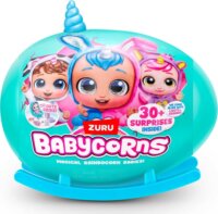 ZURU Babycorns Nagy Meglepetés baba Cumival és mesekönyvvel