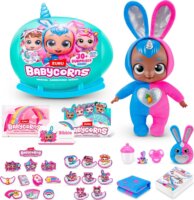 ZURU Babycorns Nagy Meglepetés baba Cumival és mesekönyvvel