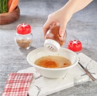 Iris HN-1208 Tomato Úveg Fűszertartó 210ml - Piros