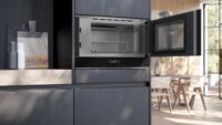 Siemens BE732R1B1 IQ700 beépíthető Mikrohullámű sütő 21L 900W - Fekete