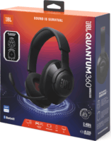 JBL Quantum 360 Bluetooth Gamer Fejhallgató Headset - Fekete