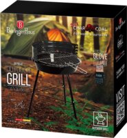 Berlinger Haus BH/8648 Faszenes Kerti grillsütő textil kesztyűvel - Fekete