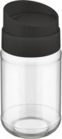 Iris C-00161 Garda Üveg Fűszerszóró 380ml - Fekete / Szürke / Elefántcsont