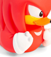 Numskull Tubbz Boxed Sonic - Knuckles gumikacsa figura - Piros