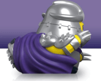 Numskull Tubbz Tini Mutáns Ninja Teknőcök - Shredder (First Ed.) gumikacsa figura