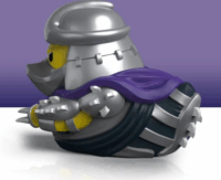 Numskull Tubbz Tini Mutáns Ninja Teknőcök - Shredder (First Ed.) gumikacsa figura