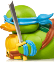 Numskull Tubbz Boxed Tini Mutáns Ninja Teknőcök - Leonardo gumikacsa figura