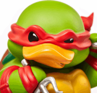 Numskull Tubbz Boxed Tini Ninja Mutáns Teknőcök - Raphael gumikacsa figura