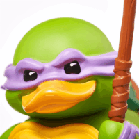 Numskull Tubbz Boxed Tini Mutáns Ninja Teknőcök - Donatello gumikacsa figura