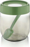 Iris C-00421 Rainbow Üveg ételtároló edény 425ml - Zöld