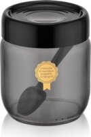 Iris C-00361 Black Pearl Üveg ételtároló edény 425ml - Fekete