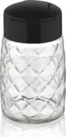 Iris C-00276 Drop Crystal Üveg Fűszerszóró 100ml - Fekete / Sötétkék / Elefántcsont