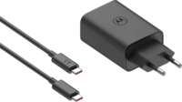 Motorola Moto Etron Type-C Hálózati Gyorstöltő Adapter 68W - Fekete