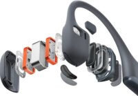Shokz OpenRun Pro2 Bluetooth Csontrezgéses Sport Fejhallgató Headset - Fekete