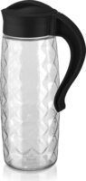 Iris C-00315 Domi Crystal Üveg kancsó 1,6L - Fekete / elefántcsont
