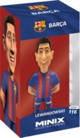 Minix 116 Football Stars - FC Barcelona Robert Lewandowski gyűjthető Focista figura 12cm