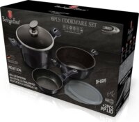 Berlinger Haus BH/6905 Alumínium Edénykészlet - Fekete / Ezüst (6 részes)
