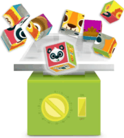 Kaboom állatkert fejlesztő logikai társasjáték