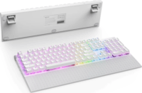 NZXT Function 2 (Optical Switch) Vezetékes Gaming Billentyűzet ENG - Fehér