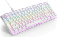 NZXT Function 2 MiniTKL (Optical Switch) Vezetékes Gaming Billentyűzet ENG - Fehér
